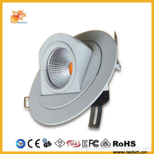 15W LED COB gimbal down-light, 2014 new design Sharp COB as LED light source, CRI >90